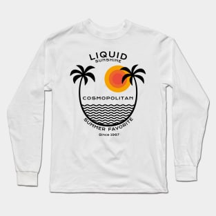 Cosmopolitan - Liquid summer 1987 Long Sleeve T-Shirt